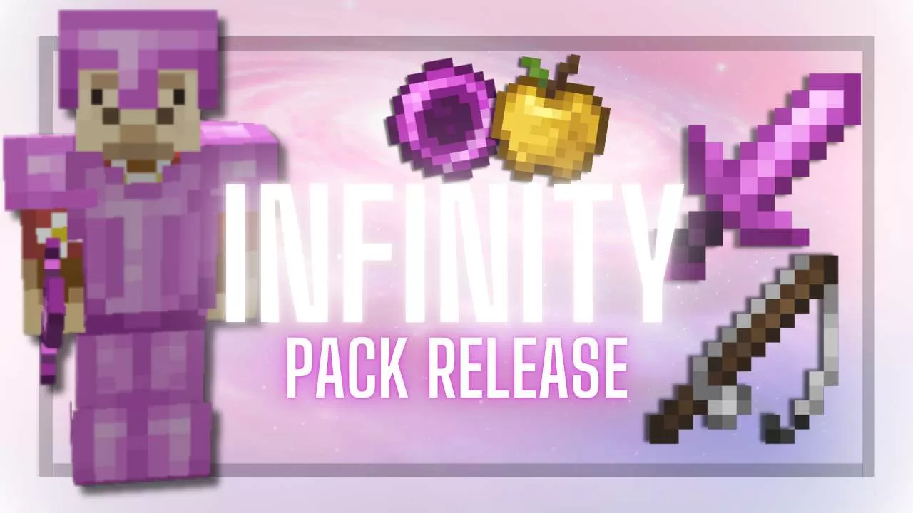 Gallery Image 1 for Infinity  Pink PvP Pack Release 1.8.9 on PVPRP